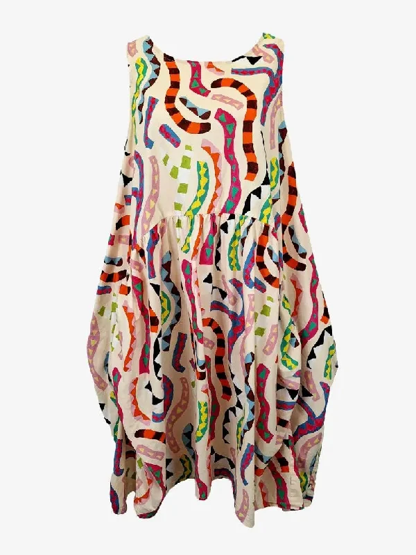 Beach dresses for casual outingsGorman Snake Design Tulip Dress Size 8