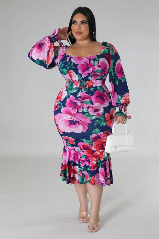 Evening women's dressesFloral Gurly Dress