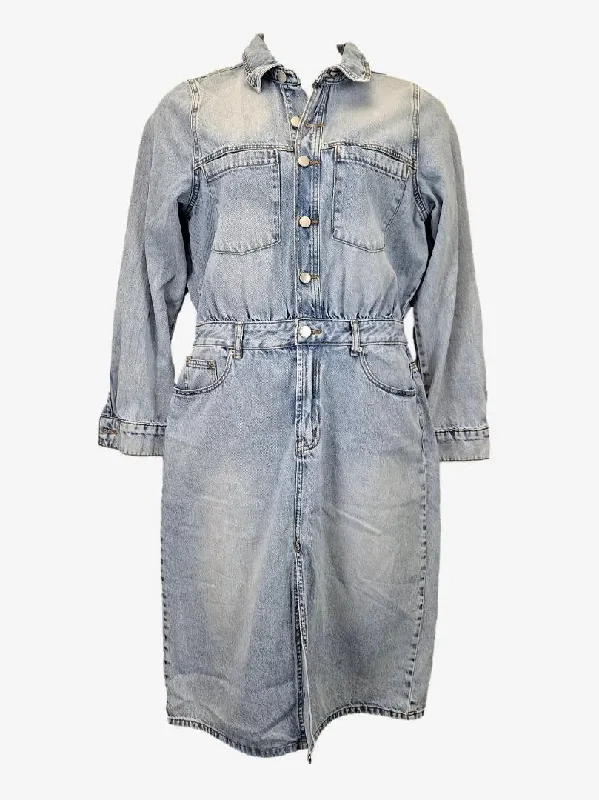 Off-the-shoulder dresses for womenDecjuba Delicate Denim Dress Size 14