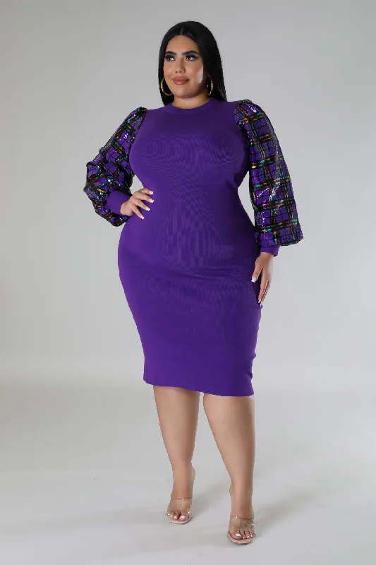 Lantern sleeve dresses for womenJoleisa Dress