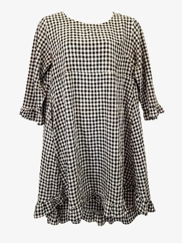 Floral dresses for womenWorthier Chequers Flared Dress Size L