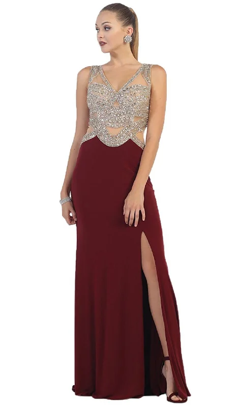 Fit-and-flare dresses for womenMay Queen RQ7444