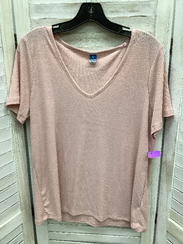 High-low hem women's topsTop Short Sleeve Basic By Old Navy  Size: M