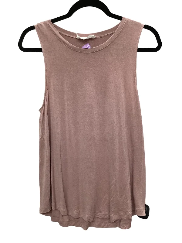 One-shoulder women's topsPink Top Short Sleeve Basic Clothes Mentor, Size L