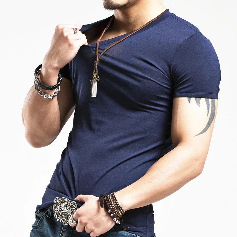 sports vests for menV Neck Men's T Shirt