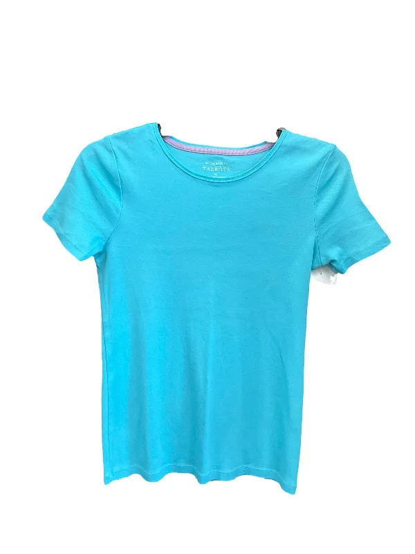Autumn women's topsTop Short Sleeve Basic By Talbots  Size: Xs