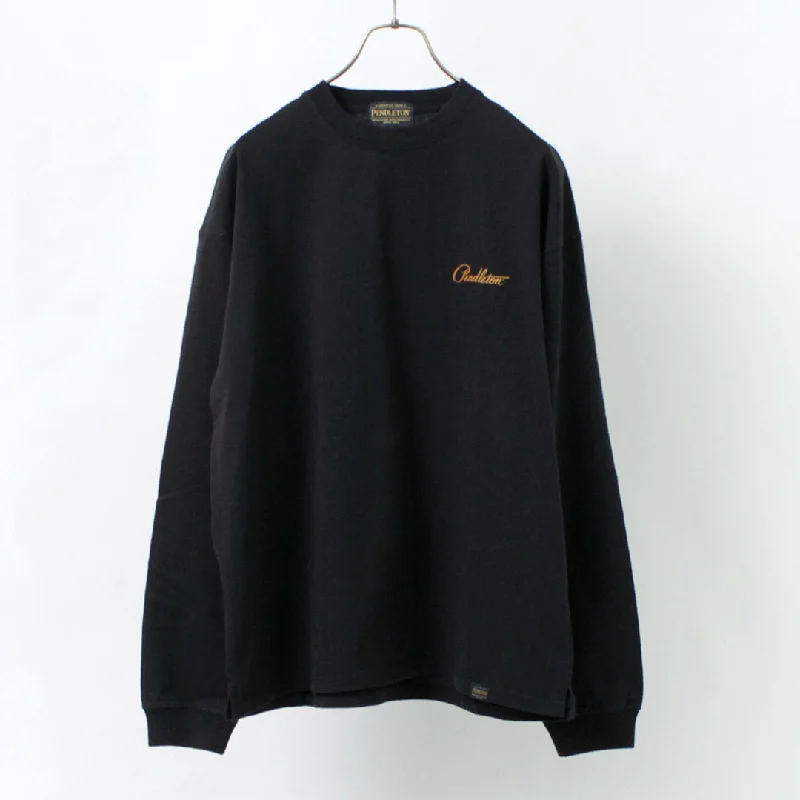 denim jackets for menPENDLETON / Back Print Long Sleeve T-Shirt