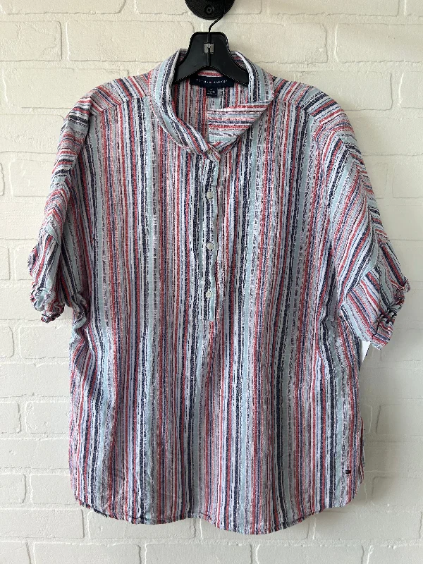 Fitted women's topsTop Short Sleeve By Tommy Hilfiger  Size: Xl