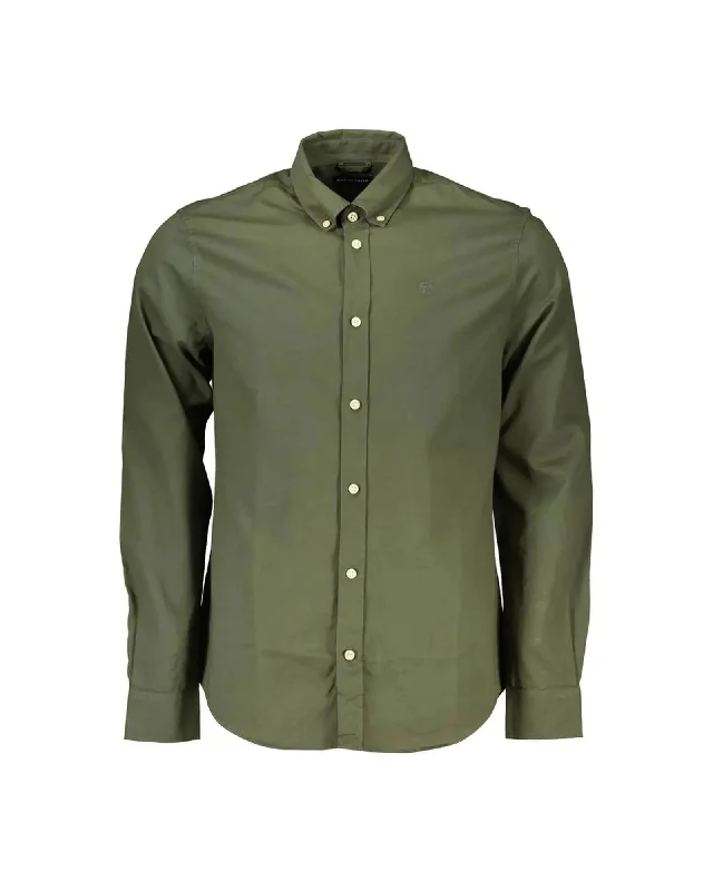 sweaters for menNorth Sails Men's Green Cotton Shirt - 2XL