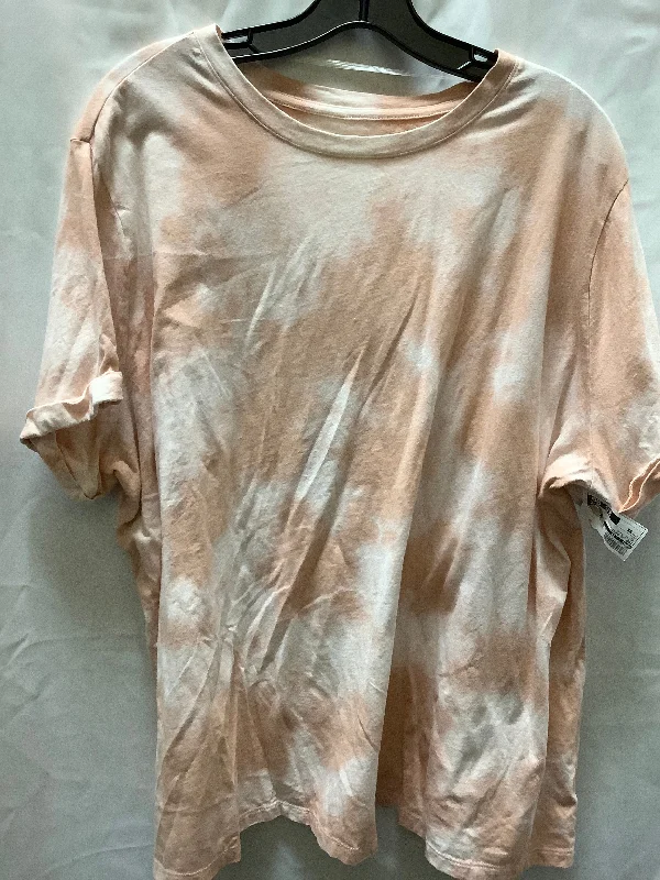 Scoop neck women's topsTop Short Sleeve Basic By Ava & Viv  Size: 3x