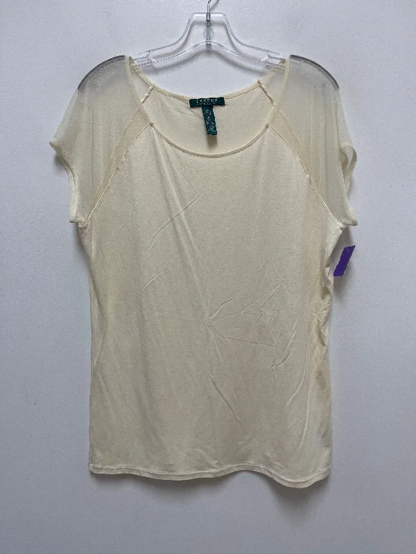 Elegant women's topsTop Short Sleeve By Lauren By Ralph Lauren  Size: Xl
