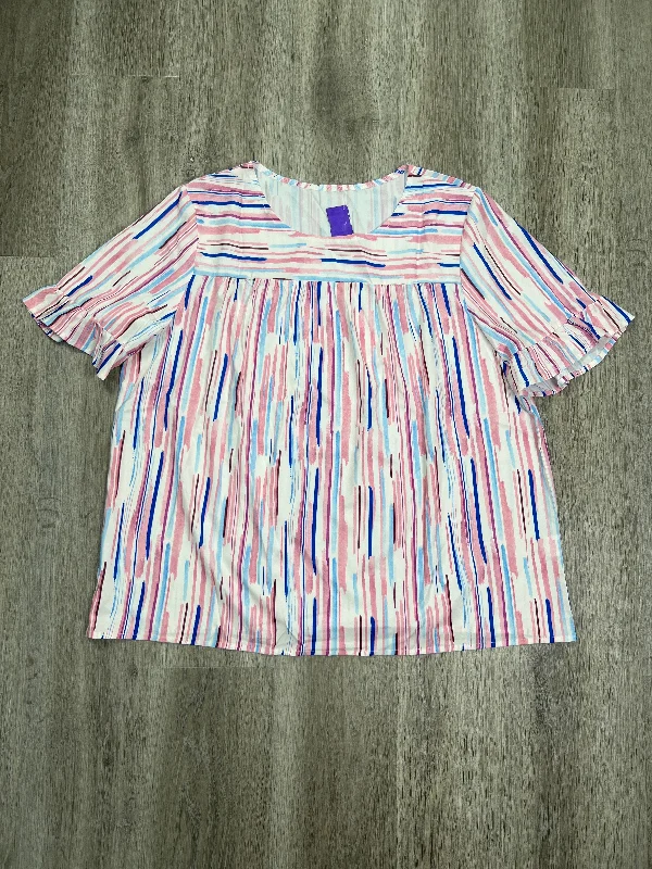 Evening women's topsTop Short Sleeve By Clothes Mentor  Size: 4