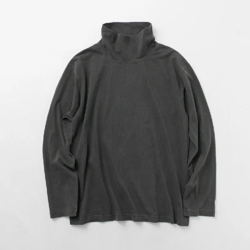 tops with pockets for menGOOD ON / Long Sleeve Turtleneck T-Shirt