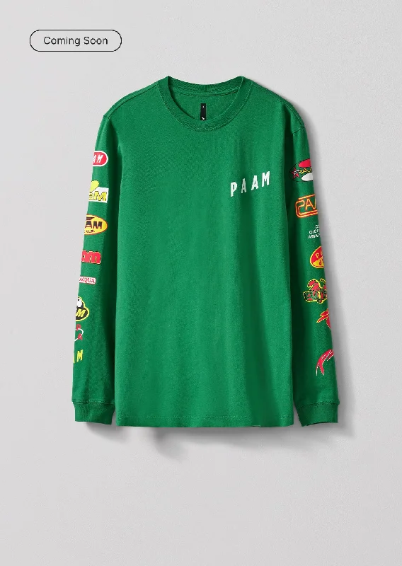 tops with ruffles for menMAAP X PAM LS Tee