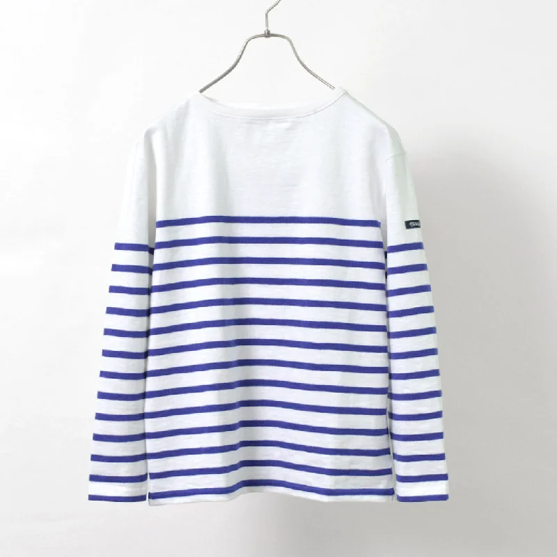 tops suitable for all seasons for menTIEASY / HDCS Katanuki striped basque shirt