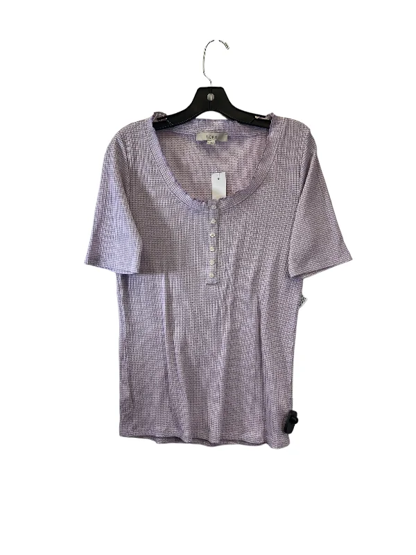 Tunic-style women's topsTop Short Sleeve By Loft  Size: L