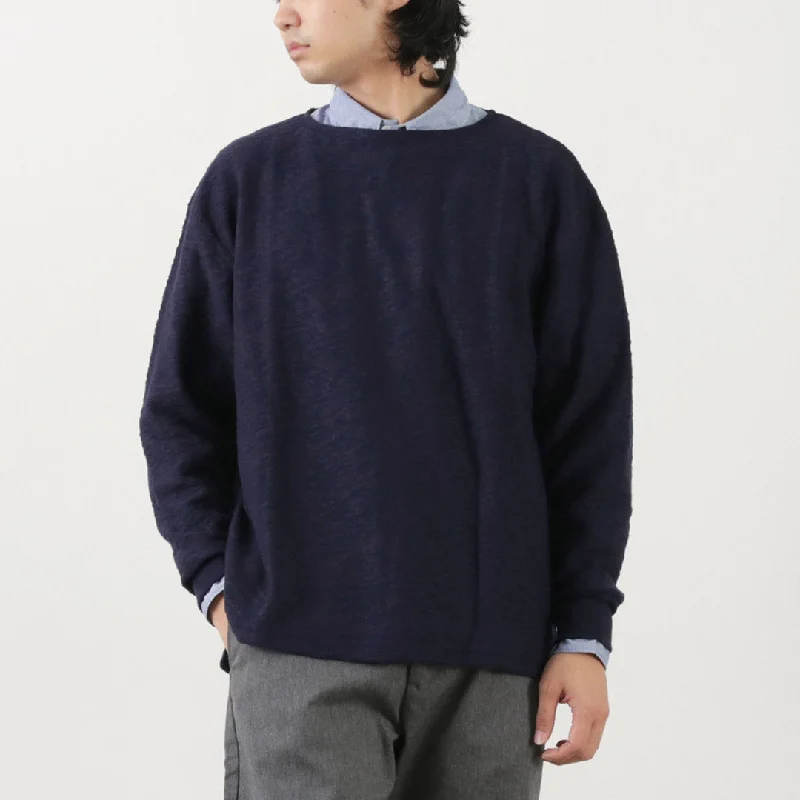 activewear tops for menTIEASY / Original Reverse Boatneck