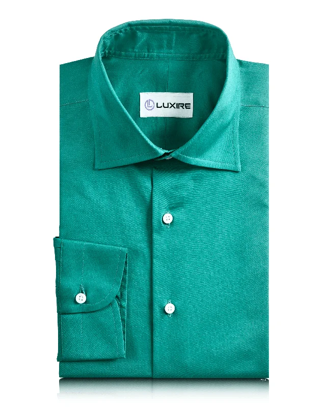 denim jackets for menIrish Green Casual Shirt
