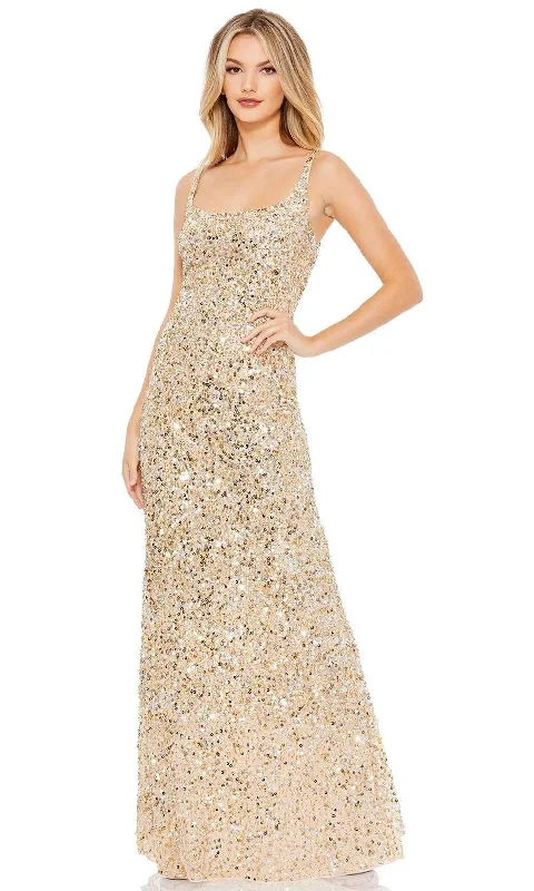Corduroy dresses for womenMac Duggal - 10705 Sleeveless Sequin Evening Dress