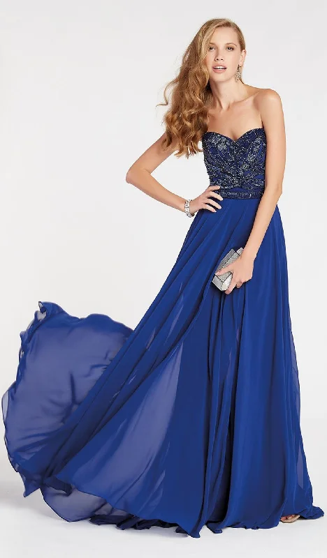 Evening gowns for formal eventsAlyce Paris - Embellished Sweetheart Flowy Evening Gown 60350SC