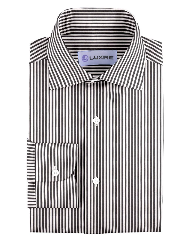 cropped tops for menBlack White Candy Stripes