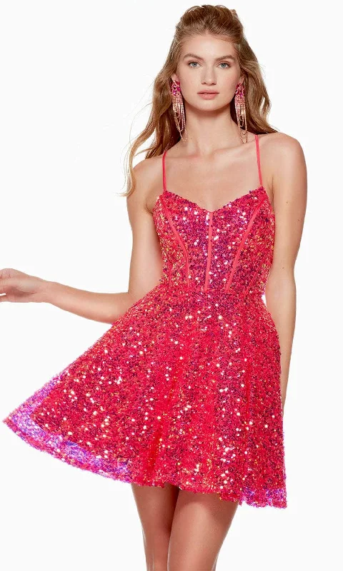 Maxi dresses for womenAlyce Paris 3123 - A Line Homecoming Dress