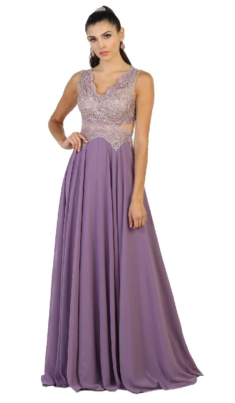 Evening gowns for formal eventsMay Queen MQ1487