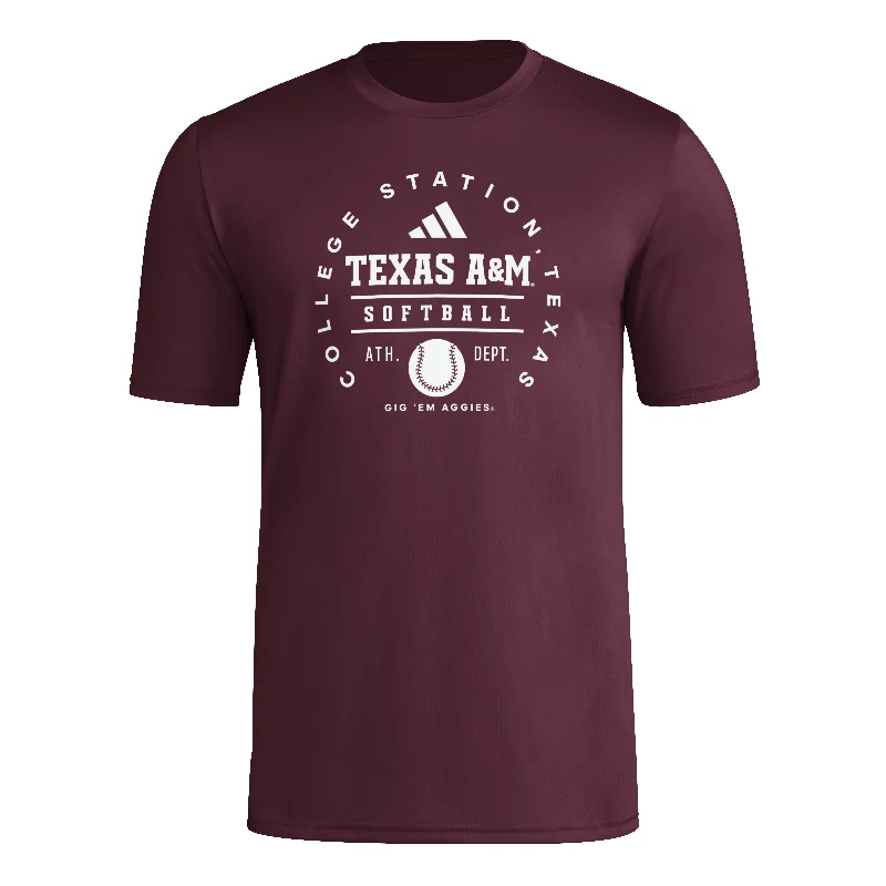 western-style shirts for menTexas A&M Softball Pre-Game '25 Tee