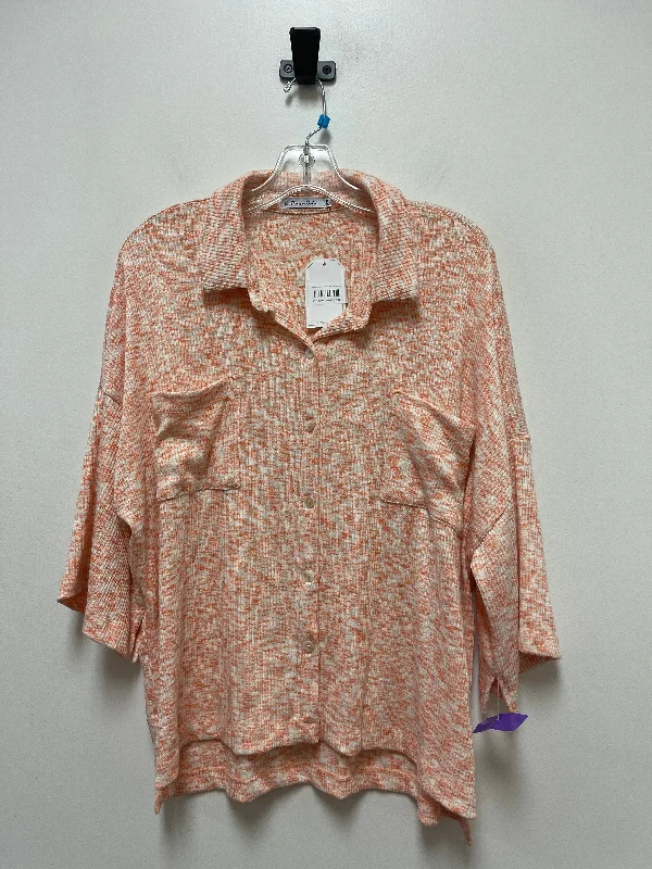 Autumn women's topsTop Short Sleeve By Clothes Mentor  Size: M