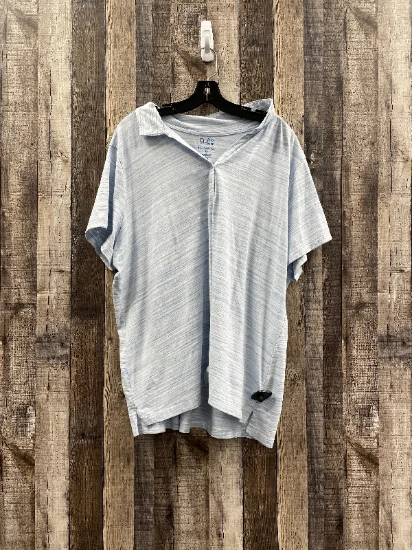 Oversized women's topsTop Short Sleeve By Croft And Barrow  Size: 3x