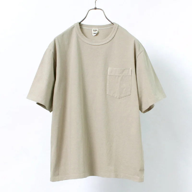 cable-knit sweaters for menBARNS / Tough Neck Short Sleeve T-Shirt