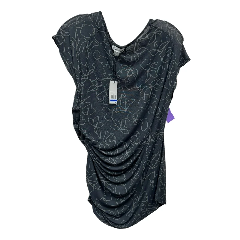 Black women's topsTop Short Sleeve By Calvin Klein  Size: Xl