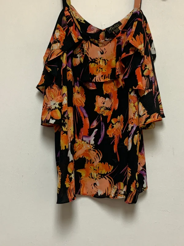 Metallic women's topsTop Short Sleeve By Thalia Sodi  Size: Xl