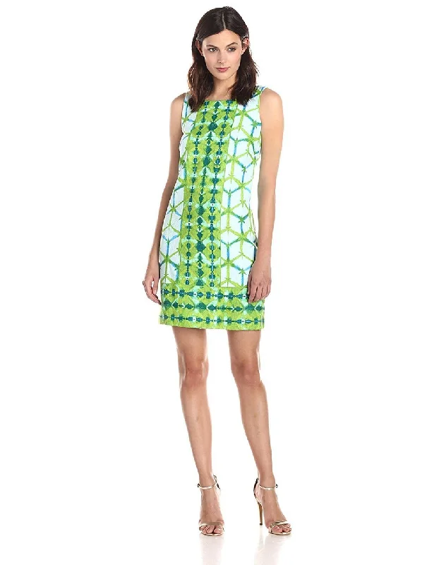 Party dresses for womenTaylor - Jewel Vibrant Printed Sheath Dress 5423MSC