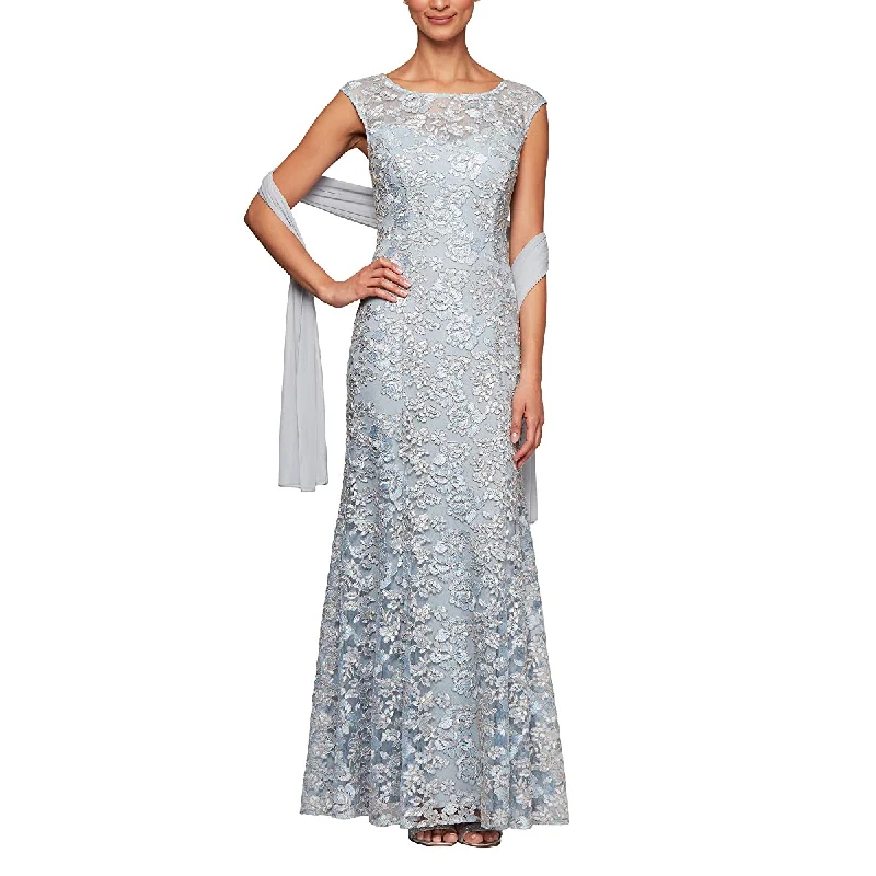 Beach dresses for casual outingsAlex Evenings 8117912 - Floral Dress