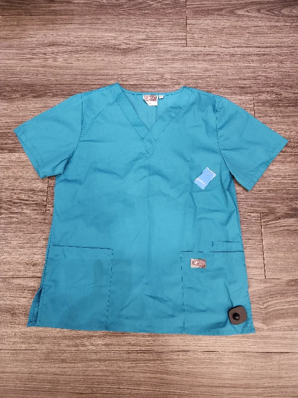 Teal women's topsTop Short Sleeve By Clothes Mentor  Size: M
