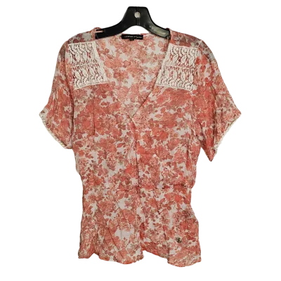 Women's casual topsTop Short Sleeve By Adrienne Vittadini  Size: S