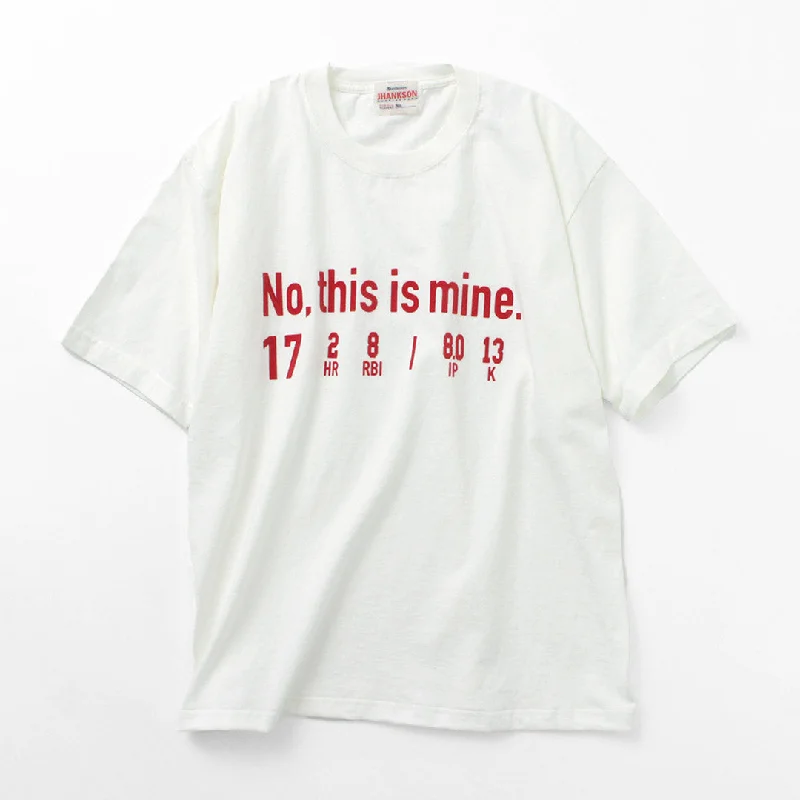 tailored jackets for menJHANKSON / No, This is Mine short sleeve T-shirt