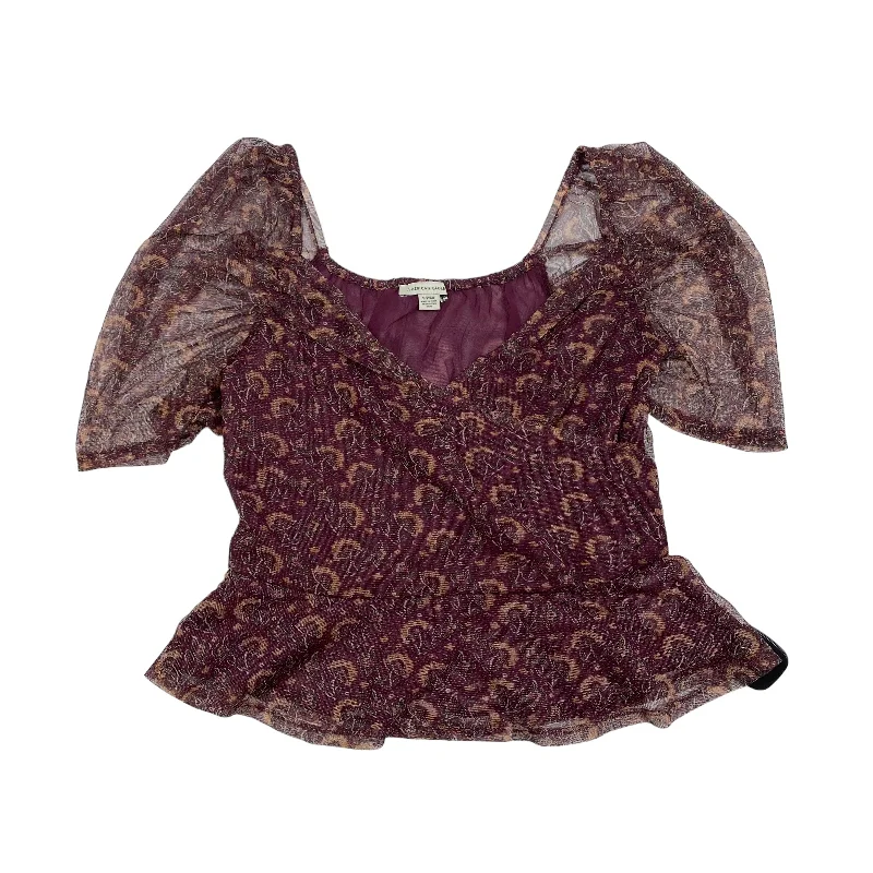 Affordable women's topsPurple Top Short Sleeve American Eagle, Size S