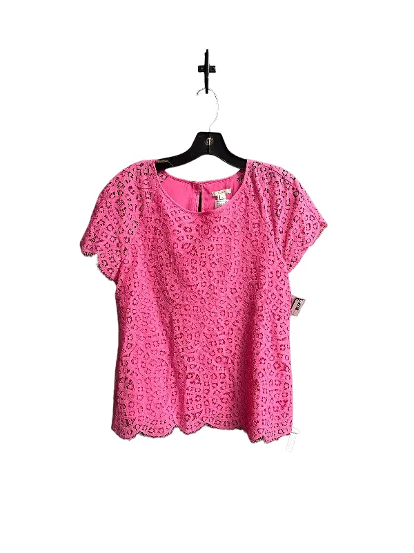 Embellished women's topsTop Short Sleeve By J. Crew  Size: S