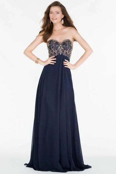 Spring dresses for blossoming stylesAlyce Paris - 6683 Strapless Chiffon Dress