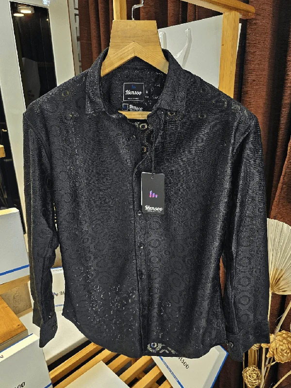 argyle sweaters for menKnitted Shirt Black 2 Net