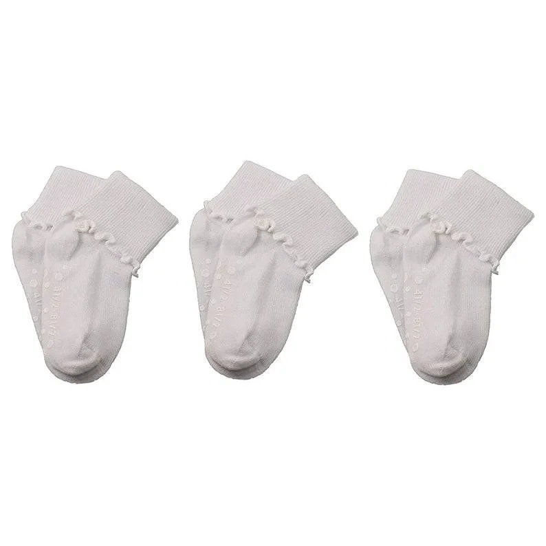 3 Pair White