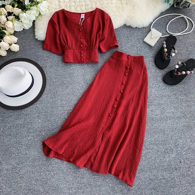 women's suit sets in solid colorsWILUXE  Women Two Piece Set 2019 Sexy