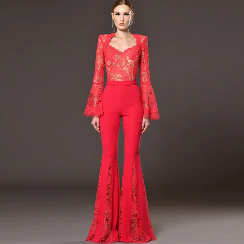 women's suit sets for office wearLong Sleeve Festive Set KLYF1314