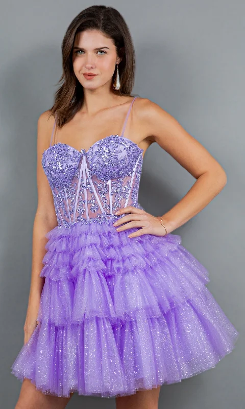 Peplum dresses for womenShort Sweetheart Ruffled Homecoming Dress 5133J