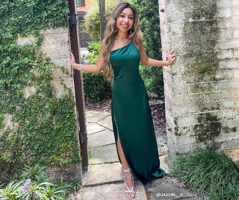 Fit-and-flare dresses for womenRhiannon Elegant Satin Dress