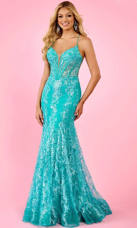 Loose-fitting dresses for womenRachel Allan 70491 - Corset Mermaid Prom Dress