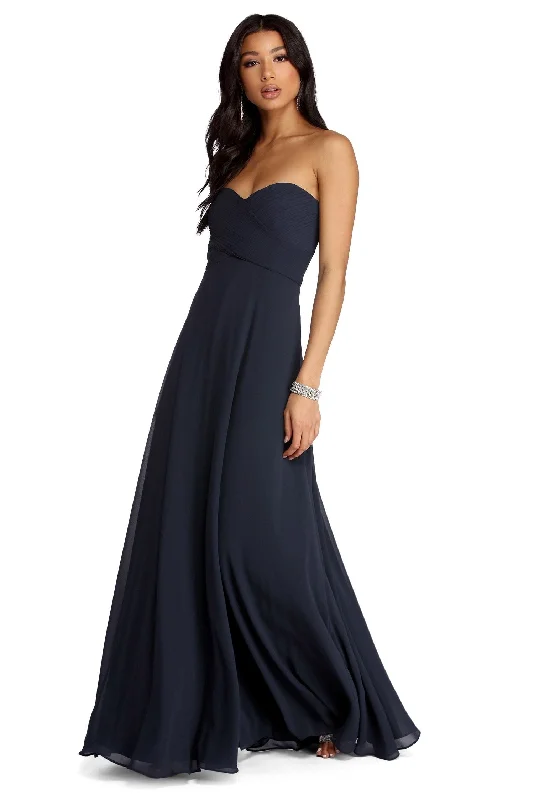 Motherhood dresses for pregnant womenAudrey Pleated Stylish Sweetheart Dress