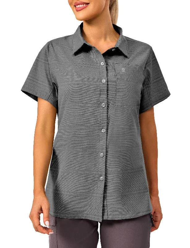 Olive green women's topsWomen's UPF 50 UV Protection Fishing Hiking Shirts